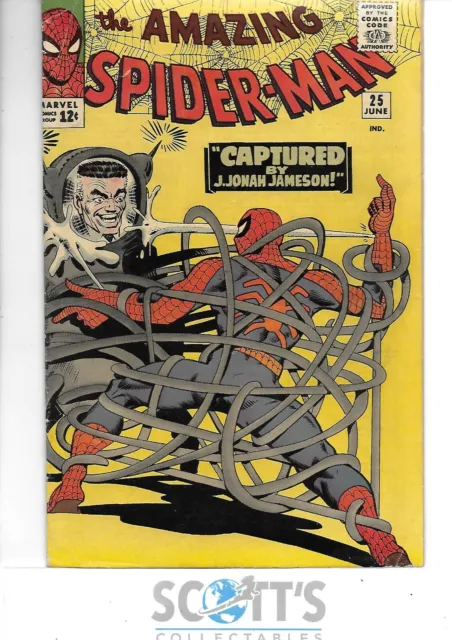 Amazing Spider-Man  #25  Vg/Fn  1St Spider-Slayer