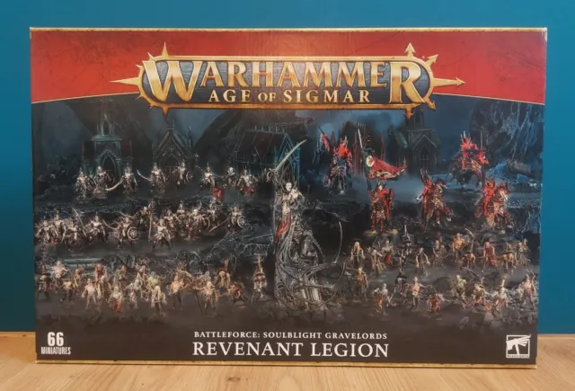 66 Miniaturen Warhammer AoS Battleforce Soulblight Gravelords Revenant Legion