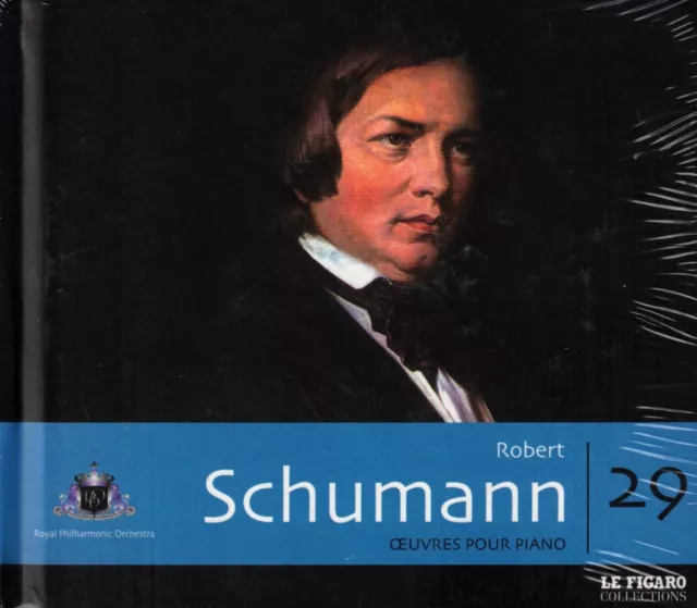 CD/LIVRE ROBERT SCHUMANN [OEUVRES POUR PIANO] neuf sous blister