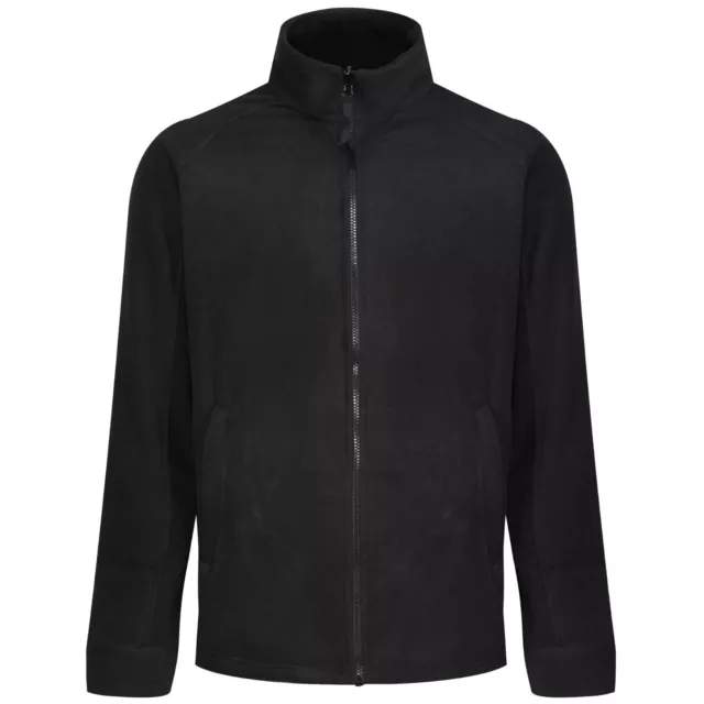 Thor III Fleece Jacket Regatta Men's Full Zip Up Casual Leisure Work Wear Black
