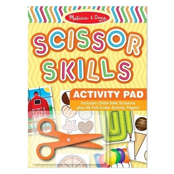 Activity Pad: Scissor Skills (Ages 4+)