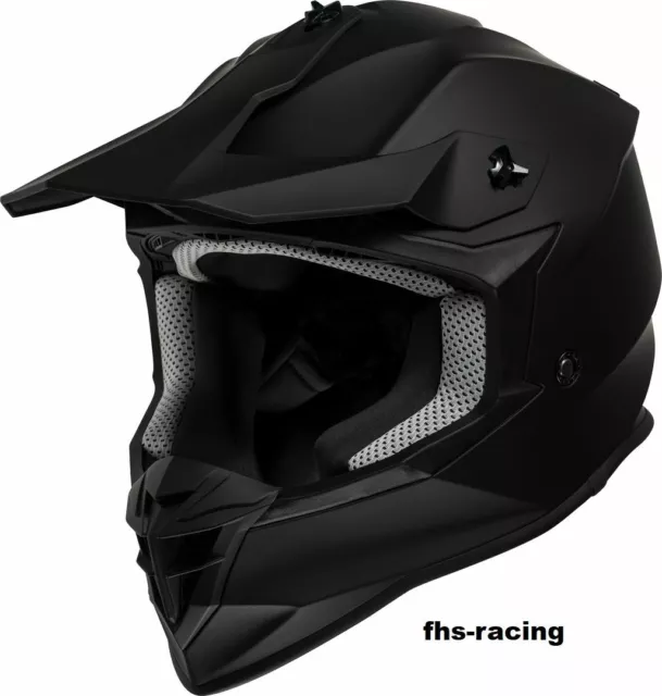 Neu IXS Helm , Offroadhelm , Motocrosshelm , iXS362 1.0 schwarz matt , Grösse 2X