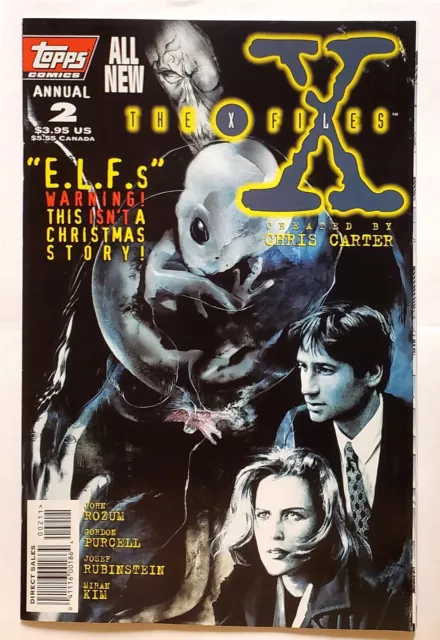 X-Files, The Annual #2 (Aug 1996, Topps) 6.5 FN+