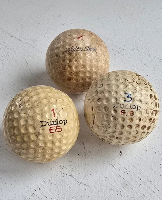 Vintage Golf Balls, Vintage Golf Equipment, Golf, Sporting Goods