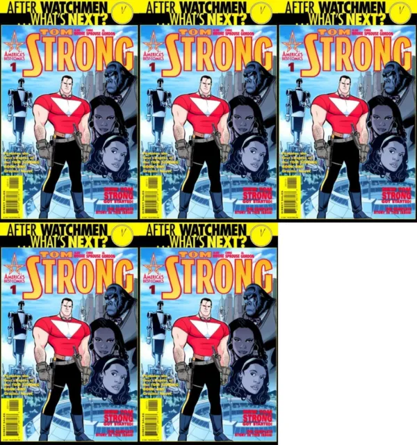 Tom Strong #1 Special Edition (2009)  DC Comics - 5 Comics
