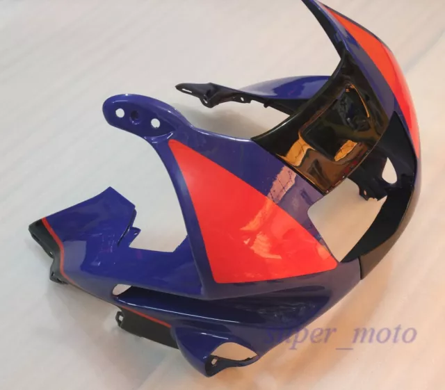 Front fairing nose Cowl Plastic Fit For Honda CBR600 F2 1992 1993 Red Black Blue