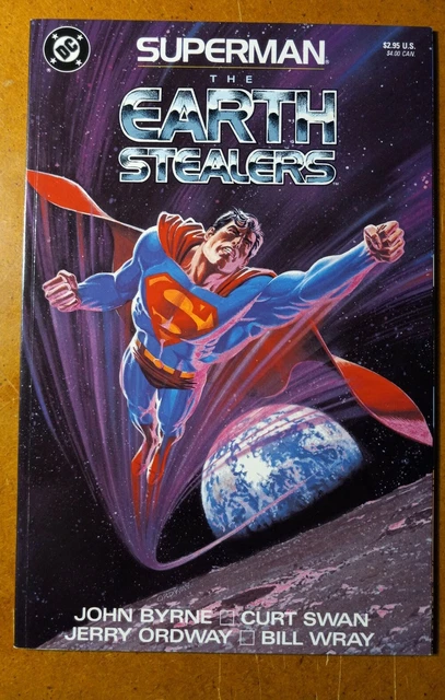 Superman: The Earth Stealers, First Supes Prestige Book, Classic Curt Swan Art