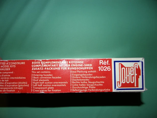 JOUEF maquette à monter boite complémentaire rotonde 1026 NEUF (n°2