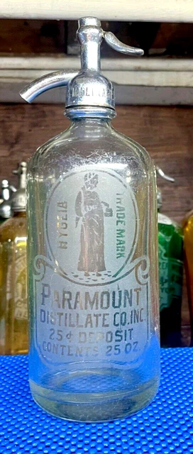 Hygeia Paramount Antique Vintage Seltzer Bottle