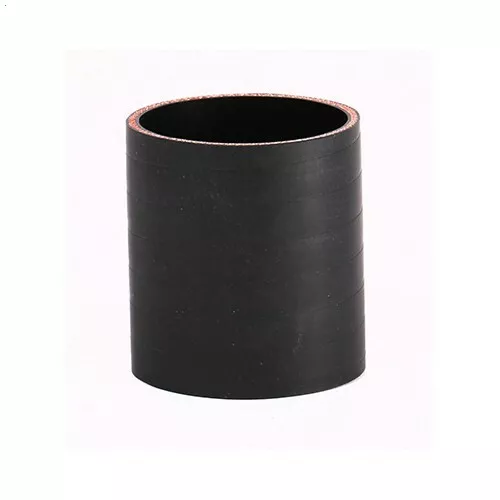 Durite droite SAMCO de raccord en silicone noire mate - 63 mm