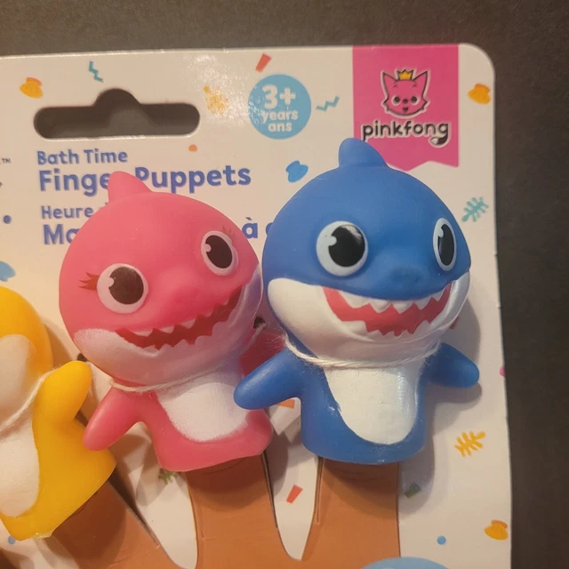 Nickelodeon Baby Shark Bath Finger Puppets Baby Shark vrogue.co