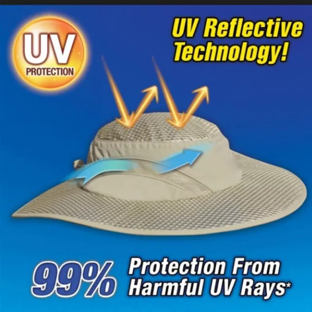 Unisex Mesh Brim 800+Outside Sunscreen Quick Dry Adjustable Baseball Hat