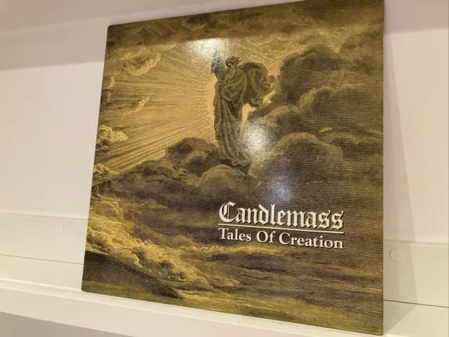 Candlemass - Tales Of Creation RARE 1989 UK 1st Press Vinyl LP EX/EX