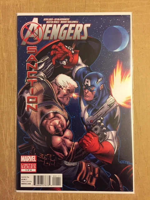 Avengers X-Sanction #1 Cable Vs Avengers Mcguiness Marvel Nm