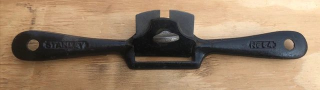 Vintage Stanley No. 64 Spoke Shave 9 Inches long 1 & 3/4 Inch Cutter Made in USA