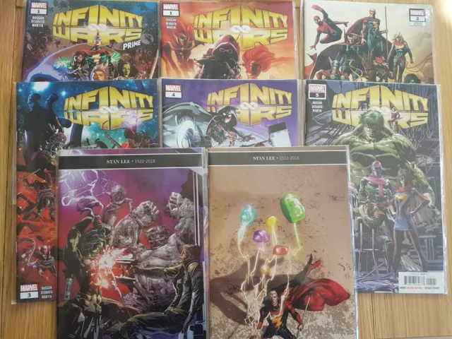 Infinty Wars - Präludium + Countdown + Event - 16 Bücher