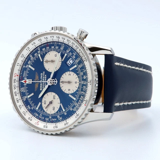 Breitling Navitimer Automatic Chronograph Blue Dial 42mm Steel A23322