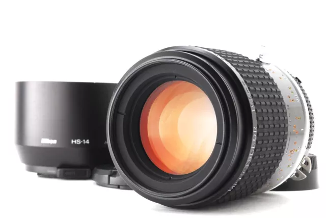 [Near Mint] Nikon Micro Nikkor 105mm f/2.8 Ai-s Macro Ais Lens w/Caps From JAPAN