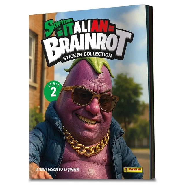 SKIFIDOL ITALIAN BRAINROT Sticker Collection 2 2026 gamma series £17.88 ...