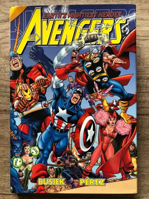 Marvel Comics AVENGERS ASSEMBLE Vol.1 US Deluxe Edition Oversize HARDCOVER OOP