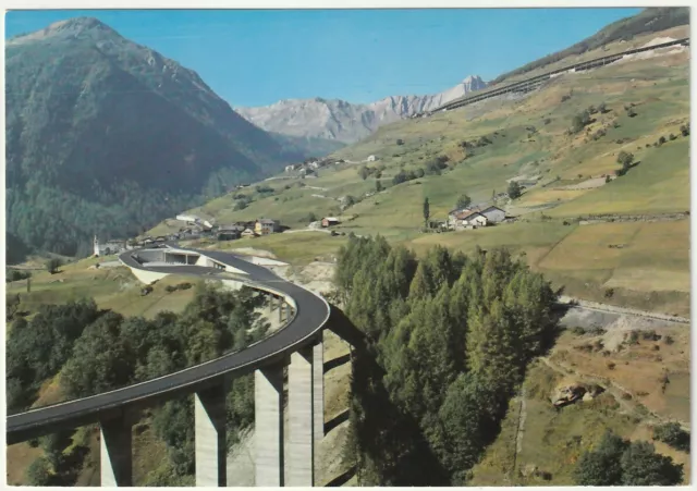 St. Rhemy Bosses - Aosta - Viadotto Del Traforo Gran S. Bernardo -77342-