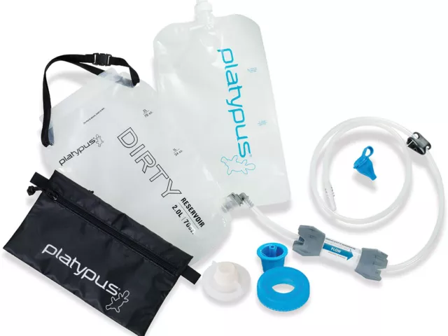 Platypus Gravityworks Water Filtration Kit Made In Usa Bpa Free 2L, 4L Or 6L 2