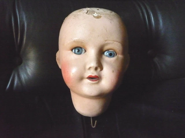 YEUX SULFURE DE poupée ancienne petite taille , XIX /XX