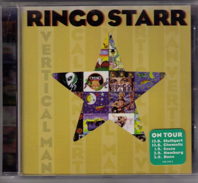 CD Ringo Starr Beatles  VERTICAL MAN   Mercury 1998  Germany  - n.mint - Aufkl.