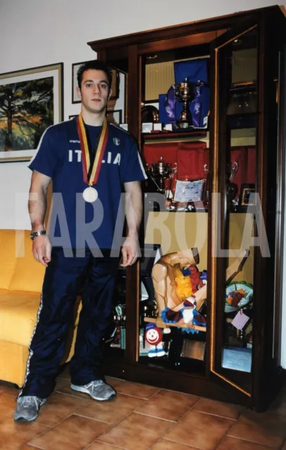 Altes Pressefoto Turnschuhe, Fußball WM 2002, Ringe, Andrea -