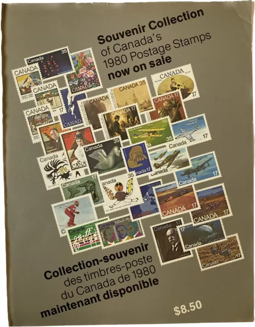 Souvenir Collection of Canada's 1980 Postage Stamps 2