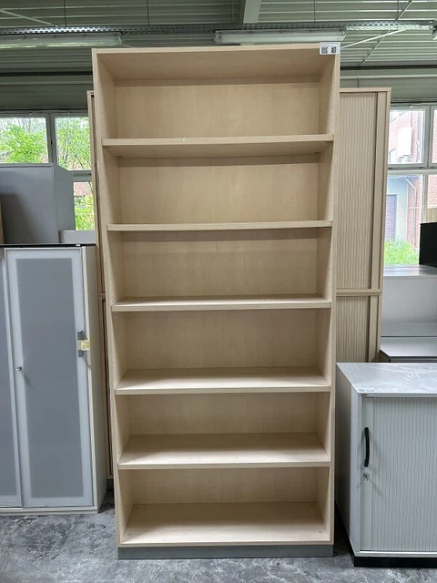 Assmann Aktenregal 6 Ordnerhöhen Ahorn 32cm tief