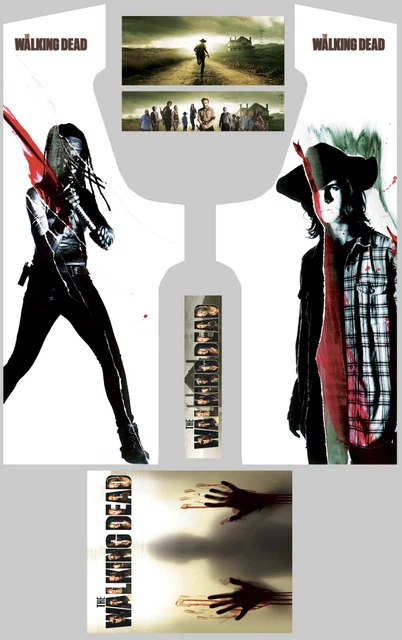 Stickers The Walking Dead Pour Borne D'arcade MAME - Lot Avec Bonus