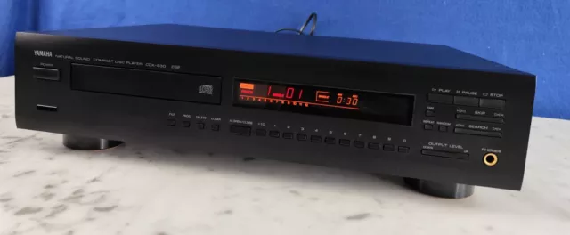 Yamaha CDX-930 Linear-Laser Reproductor De CD Obsoleto - 12 Meses Garantía Legal