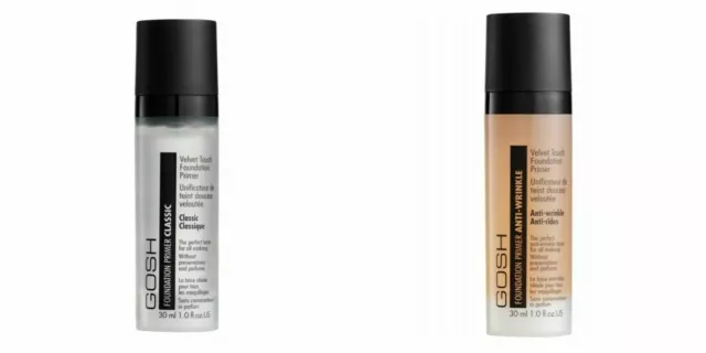 Gosh Foundation Primer Classic & Anti-Wrinkle Velvet Touch Base All Makeup Face