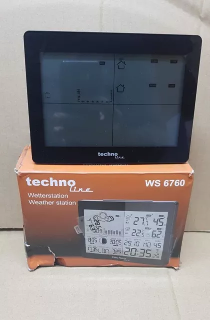 Technoline WS 6760 Weather Station and Radio-Controlled Clock timing signal