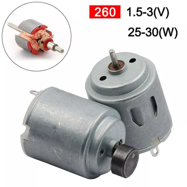 1Pcs Mini Electric Machinery Tools DC 3-12V Electric Motors Durable 260 Motor