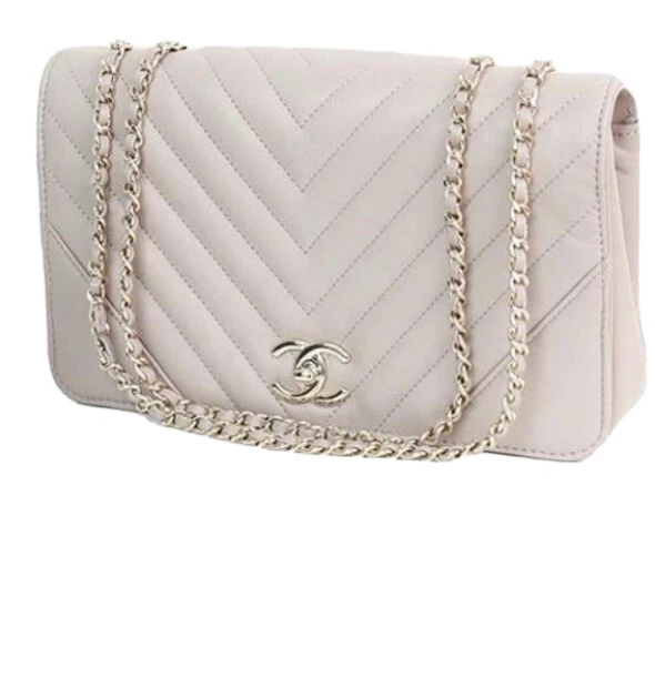 CHANEL CHEVRON STATEMENT Flap Bag Medium 2 600.00 PicClick UK