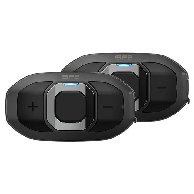 Sena SF2 Sistema di comunicazione Bluetooth per Moto con Dual Speaker, Confezion