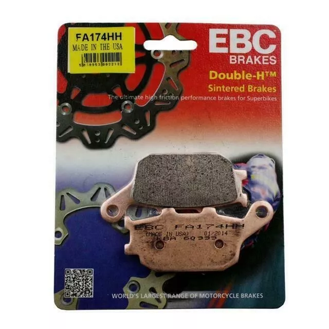 Fits Suzuki Gsf1250 Gsf 1250 2007-2009 Rear Ebc Sintered Brake Pads Fa174Hh