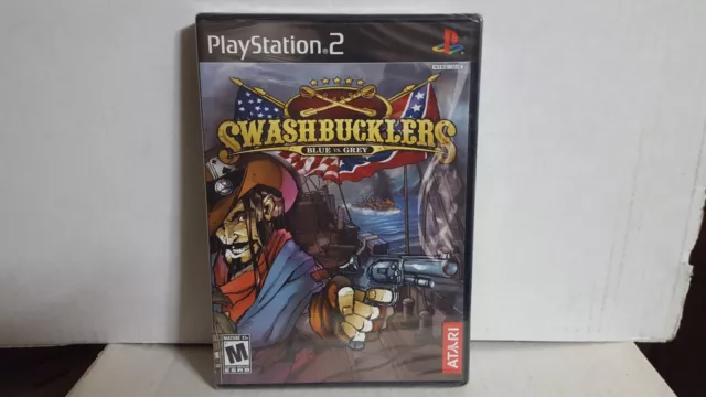 Swashbucklers: Blue vs. Grey (Sony PlayStation 2, PS2 2007)  NEW