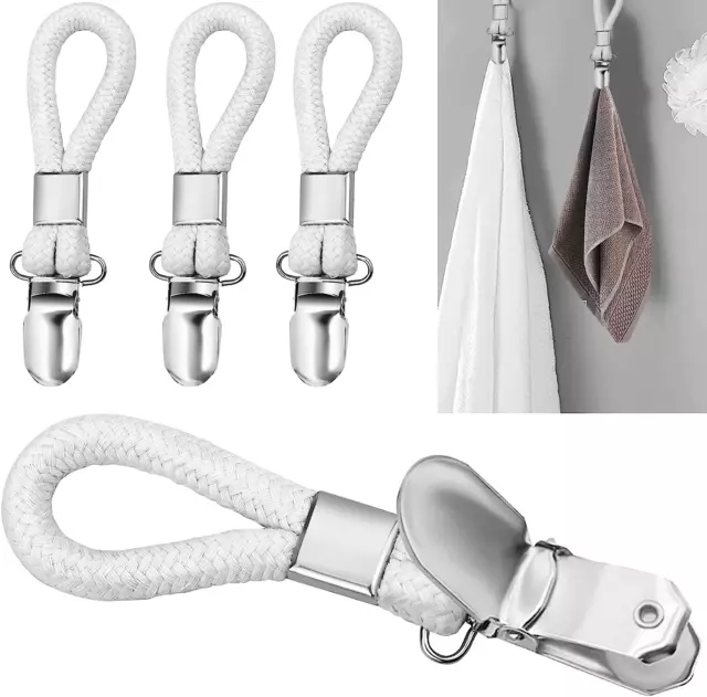 4 Clip per Asciugamano,Clip per Asciugamano Da Tè,Clip per Asciugamano Da Cucina