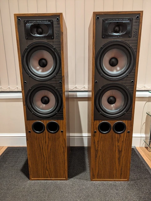 MISSION 765I FLOOR Standing Speakers £275.00 - PicClick UK