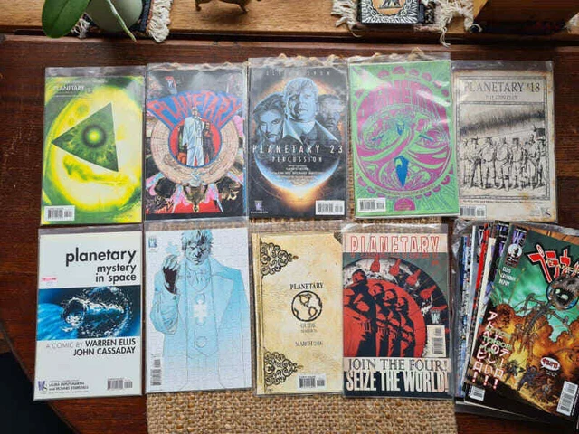 Planetary by Warren Ellis - Complete Comic Series, Issues 1 - 27