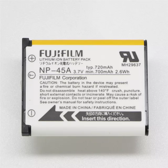 New Genuine Original Fujifilm NP-45A Battery For NP-45 J10 J25 J35 JV150 Z31