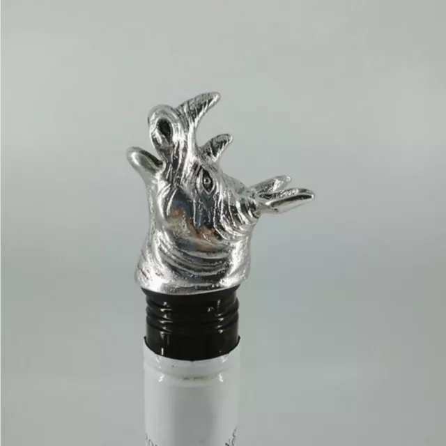 Bottle Stopper Rhinoceros Head Wine Pourer Corks Rabbit Stoppers