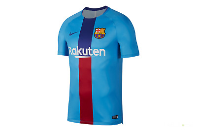 Mens Nike FC Barcelona Squad Training Top Blue 894323 482