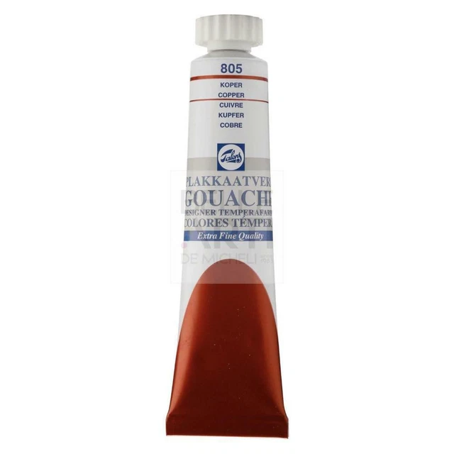 Tempera Extra Fino Gouache De 20ml 805 Cobre