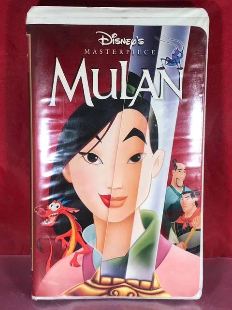 Masterfiece MULAN VHS Masterpiece Collection (12747) Walt Disney Masterpiece 1999 ...