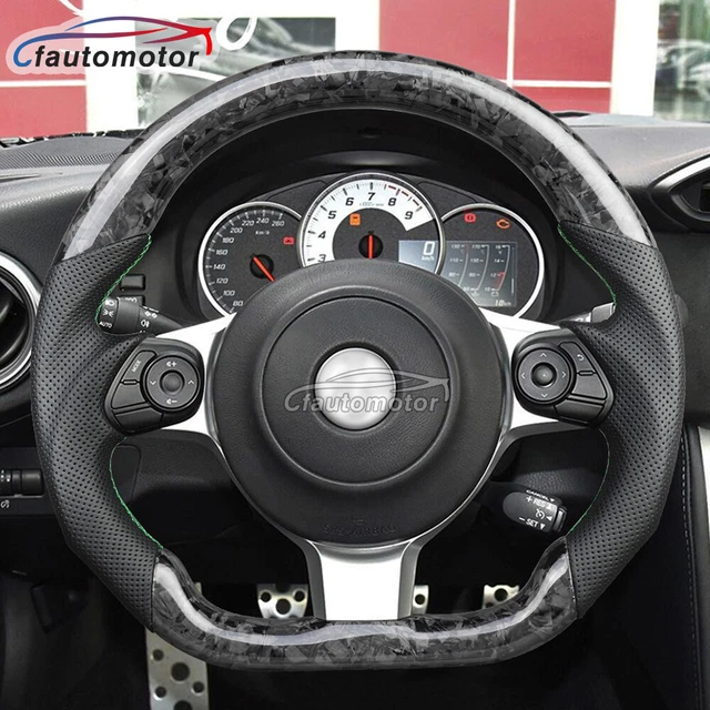 CARBON FIBER Perforated Steering Wheel Fit 1622 Toyota GR86