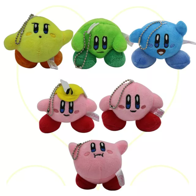 Hot Star Kinds 6pc Plush Toys Cute Keychain Popopo Small Dolls Kids Pendant 3